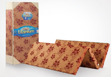 Đệm Bông ép Titanium Kim Cương 3M 120x190x5cm